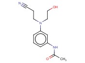 N1-ACETYL-N3-(2-CYANOETHYL)-N3-(2-HYDROXYETHYL)-1,3-<span class='lighter'>PHENYLENEDIAMINE</span>