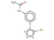 1-(<span class='lighter'>间</span>-乙酰<span class='lighter'>氨基</span>)苯基-5-巯基四氮唑