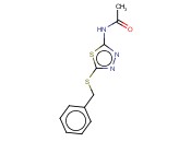 2-乙酰<span class='lighter'>氨基</span>-5-<span class='lighter'>苯</span>甲<span class='lighter'>硫</span>基-1,3,4-噻<span class='lighter'>二</span>唑