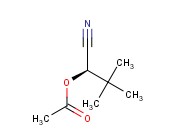(R)-2-乙酰氧基-3,3-<span class='lighter'>二</span>甲基<span class='lighter'>丁</span><span class='lighter'>腈</span>