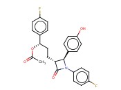 (3R,4S)-1-(4-氟苯基)-3-[(3S)-3-乙酰氧基-3-(4-氟苯基)丙基]-4-(4-羟基苯基)-2-氮杂<span class='lighter'>环</span><span class='lighter'>丁酮</span>