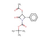 (3R,4S)-1-叔丁氧基羰基-3-乙酰氧基-4-苯基-2-氮杂<span class='lighter'>环</span><span class='lighter'>丁酮</span>
