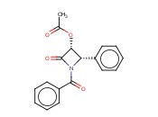 (3R,4S)-1-苯甲酰基-3-乙酰氧基-4-苯基-2-氮杂<span class='lighter'>环</span><span class='lighter'>丁酮</span>
