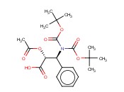 (2R,3S)-2-ACETOXY-3-(BIS(TERT-BUTOXYCARBONYL)AMINO)-<span class='lighter'>3-PHENYLPROPIONIC</span> ACID