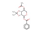 BENZOIC ACID 7-<span class='lighter'>ACO</span>-2,2-DIMETHYL-TETRAHYDRO-(1,3)DIOXOLO(4,5-C)PYRAN-4-YL ESTER