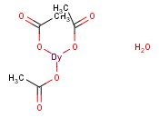 醋酸镝(III)四水<span class='lighter'>化合物</span>