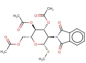 甲基-3,4,6-三-O-乙酰基-2-脱氧-2-<span class='lighter'>苯</span><span class='lighter'>二</span>甲酰亚<span class='lighter'>氨基</span>-1-<span class='lighter'>硫</span>代-β-D-吡喃葡萄糖苷