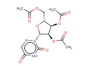 6-<span class='lighter'>氮</span>杂尿苷-2',3',5'-<span class='lighter'>三乙酸</span>酯