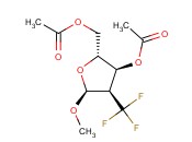 METHYL-2-DEOXY-2-(TRIFLUOROMETHYL)-A-D-RIBOFURANOSIDE-DIACETATE