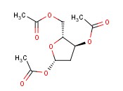 1,3,5-<span class='lighter'>三乙酰基</span>-2-脱氧-beta-D-赤式戊呋喃糖