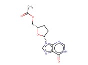 5'-O-<span class='lighter'>ACETYL</span>-2',3'-DIDEOXYINOSINE