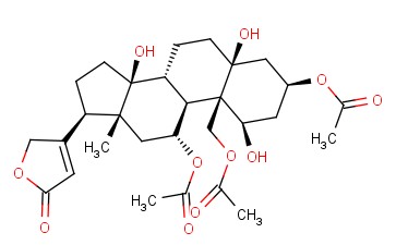 OUABAGENIN 3,11,19-<span class='lighter'>TRIACETATE</span>