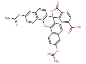 5-(AND-6)-CARBOXYNAPHTHOFLUORESCEIN <span class='lighter'>DIACETATE</span>