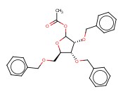 1-O-ACETYL-2,3,5-TRI-O-BENZYL-D-RIBOFURANOSE