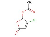 <span class='lighter'>3-CHLORO-5-OXO-2,5-DIHYDROFURAN-2-YL</span> <span class='lighter'>ACETATE</span>