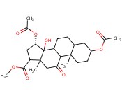 ME 3-B,15-A-DI-<span class='lighter'>ACO</span>-14-B-HO-11-OXO-5-BETA,14-BETA-ANDROSTANE-17-BETA-CARBOXYLATE