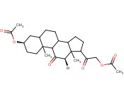 ACETIC ACID 17-<span class='lighter'>ACO</span>-AC-12-BR-10,13-DI-ME-11-OXO-CYCLOPENTA(A)PHENANTHREN-YL ESTER