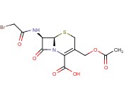 3-[(乙酰氧基)甲基]-7-[(溴乙酰)氨基]-8-氧代-(6R-TRANS)-5-硫<span class='lighter'>杂</span>-1-<span class='lighter'>氮</span><span class='lighter'>杂</span>双环[4,2,0]辛-2-烯-2-羧酸