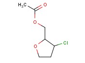 (3-CHLORO-<span class='lighter'>TETRAHYDROFURAN</span>-2-YL)METHYL ACETATE