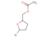 (5-BROMO-<span class='lighter'>TETRAHYDROFURAN</span>-2-YL)METHYL ACETATE