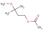 <span class='lighter'>乙酸</span>3-<span class='lighter'>甲</span>氧基-3-甲基丁<span class='lighter'>酯</span>