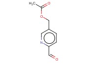 5-[(ACETYLOXY)METHYL]-<span class='lighter'>2-PYRIDINECARBOXALDEHYDE</span>