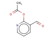 2-(ACETYLOXY)-3-<span class='lighter'>PYRIDINECARBOXALDEHYDE</span>