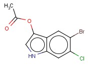 5-溴-6-<span class='lighter'>氯</span>-3-<span class='lighter'>吲哚</span>乙酯