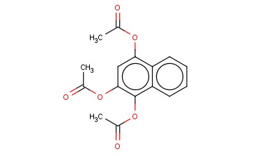 1,2,4-NAPHTHALENETRIOL <span class='lighter'>TRIACETATE</span>