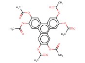 2,3,6,7,10,11-六<span class='lighter'>乙酰</span><span class='lighter'>氧</span>三亚苯基苯