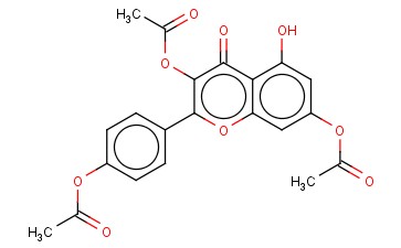 KAEMPFEROL 3,4',7-<span class='lighter'>TRIACETATE</span>