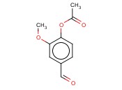 4-<span class='lighter'>乙酰</span>氧基 -3-<span class='lighter'>甲</span>氧基苯甲醛