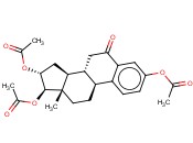 1,3,5(10)-ESTRATRIEN-3,16ALPHA,17BETA-TRIOL-6-ONE <span class='lighter'>TRIACETATE</span>