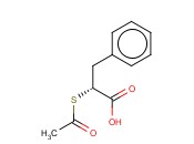 (R)-2-ACETYLTHIO-3-<span class='lighter'>PHENYLPROPIONIC</span> ACID