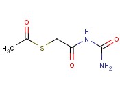 [2-(<span class='lighter'>ACETYL</span>SULFANYL)<span class='lighter'>ACETYL</span>]UREA