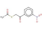 2-乙酰硫代-3'-硝基<span class='lighter'>苯乙酮</span>