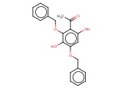 2-乙酰基-3,5-双(苄氧基)<span class='lighter'>对苯二酚</span>