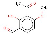 3-<span class='lighter'>ACETYL</span>-2-HYDROXY-4-METHOXYBENZALDEHYDE
