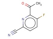 6-<span class='lighter'>ACETYL</span>-5-FLUOROPYRIDINE-2-CARBONITRILE