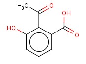 2-<span class='lighter'>ACETYL</span>-3-HYDROXYBENZOIC ACID