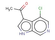 3-<span class='lighter'>ACETYL</span>-4-CHLORO-6-AZAINDOLE
