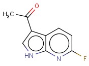 3-<span class='lighter'>ACETYL</span>-6-FLUORO-7-AZAINDOLE