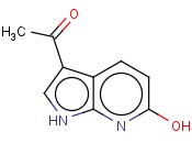 3-<span class='lighter'>ACETYL</span>-6-HYDROXY-7-AZAINDOLE