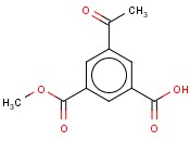 3-<span class='lighter'>ACETYL</span>-5-(METHOXYCARBONYL)BENZOIC ACID