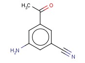 3-<span class='lighter'>ACETYL</span>-5-AMINOBENZONITRILE