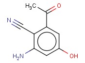 2-<span class='lighter'>ACETYL</span>-6-AMINO-4-HYDROXYBENZONITRILE