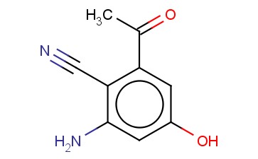 2-<span class='lighter'>ACETYL</span>-6-AMINO-4-HYDROXYBENZONITRILE