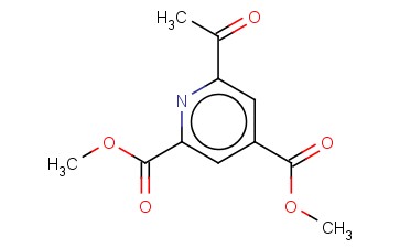 DIMETHYL 6-<span class='lighter'>ACETYLPYRIDINE</span>-2,4-DICARBOXYLATE