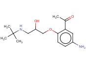 5-氨基-2-(3-(叔丁基氨基)-2-羟基丙<span class='lighter'>氧基</span>)<span class='lighter'>苯乙酮</span>