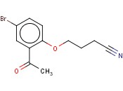 4-(2-<span class='lighter'>ACETYL</span>-4-BROMOPHENOXY)BUTANENITRILE